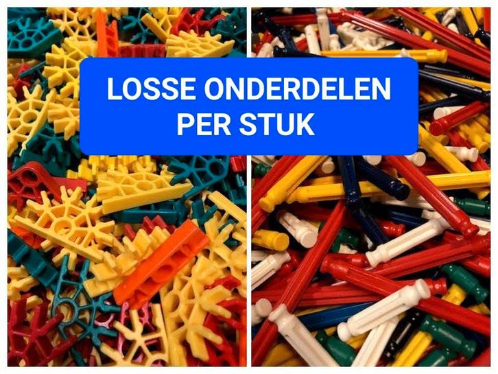 K'nex Onderdelen - Ruime keuze Classic en Micro, Kinderen en Baby's, Speelgoed | Bouwstenen, Gebruikt, K'nex, Ophalen of Verzenden