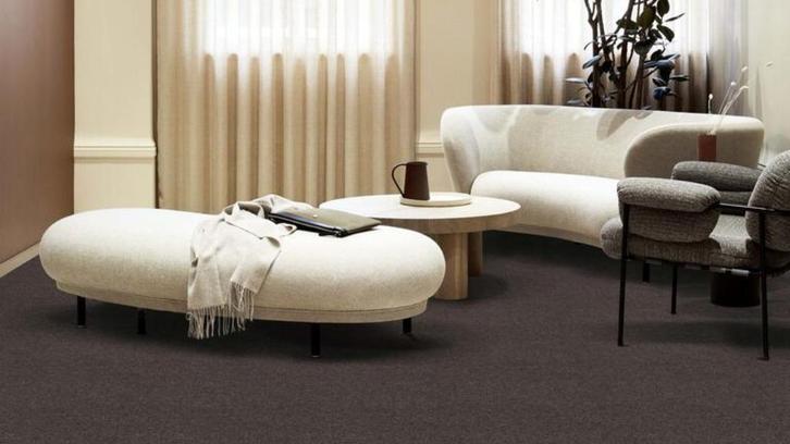 Goedkoop partij bruine tapijttegels Heuga 580, Huis en Inrichting, Stoffering | Vloerbedekking, Nieuw, Tapijttegels, Bruin, 10 tot 25 m²