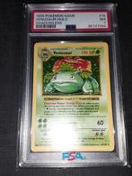 Shadowless venusaur Holo Pokemon kaart Base set PSA7 NM, Ophalen of Verzenden, Zo goed als nieuw, Losse kaart