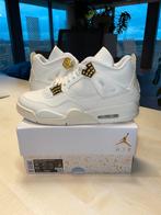 Nike Air Jordan 4 Metallic Gold 42 patta woei yeezy 3 1, Nieuw, Ophalen of Verzenden, Wit, Sneakers of Gympen