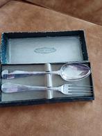 Eissenloffel Zilvium Bestekset Lepel en Vork  Originele Doos, Ophalen of Verzenden