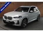 BMW X3 xDrive20i High Exe M-Pakket HUD Leer ACC Camera Navi, 1998 cc, Gebruikt, Zwart, 4 cilinders