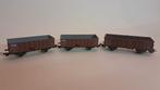 Te koop 3 fraaie NS hogeboord wagons, Wisselstroom, Wagon, Ophalen of Verzenden, Märklin