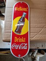 Coca-Cola deurpostje, Verzamelen, Ophalen of Verzenden, Zo goed als nieuw, Reclamebord
