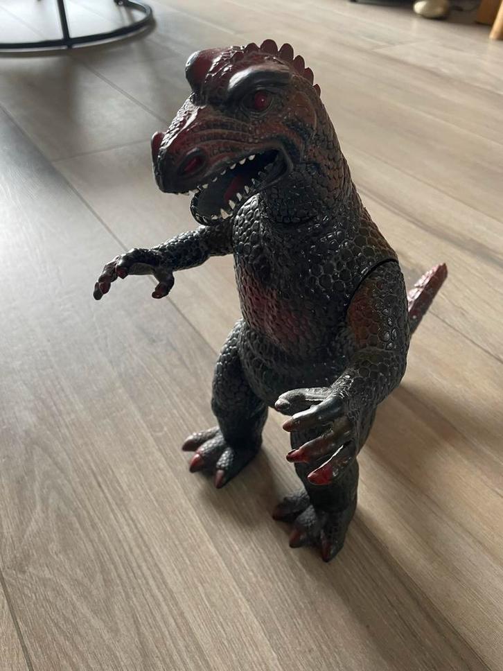 Vintage Godzilla Figuur, Dor Mei Toys 1986 Licht & Geluid, Verzamelen, Film en Tv, Zo goed als nieuw, Film, Actiefiguur of Pop