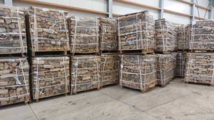 Ovengedroogde Berken haardhout, Tuin en Terras, Haardhout, Blokken, Berkenhout, 6 m³ of meer, Ophalen
