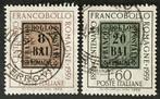 Italië 1959 eeuwfeest van de Romagna sg1010/1011 -5, Postzegels en Munten, Ophalen of Verzenden, Gestempeld