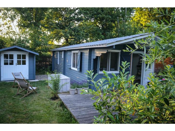 Chalet te koop bij vaarwater Fluessen in Elahuizen R#52R, Caravans en Kamperen, Stacaravans, tot en met 2