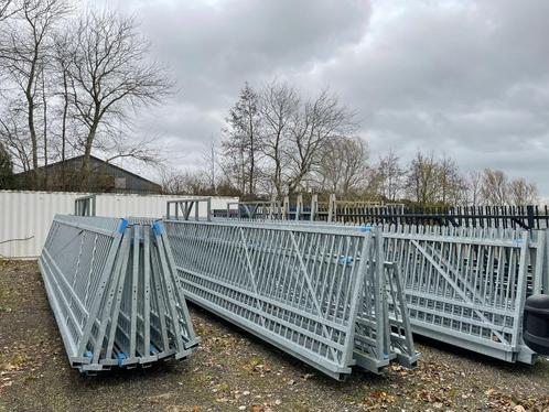 Schuifpoorten Nieuw  4 ™ 16 mtr  Uit voorraad leverbaar!, Tuin en Terras, Tuinpoorten, Nieuw, Schuifpoort, Staal, 150 tot 200 cm