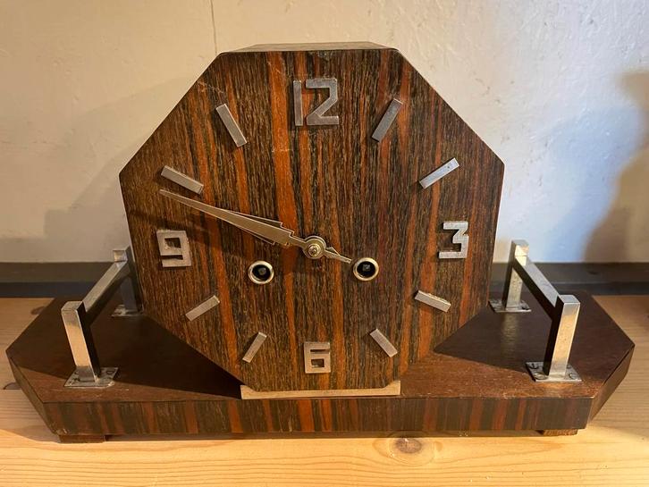 Amsterdamse Pendule Art Deco, Antiek en Kunst, Antiek | Klokken, Ophalen of Verzenden