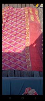 Vintage Kantha Quilt - Sprei / Wandkleed, Antiek en Kunst, Ophalen of Verzenden