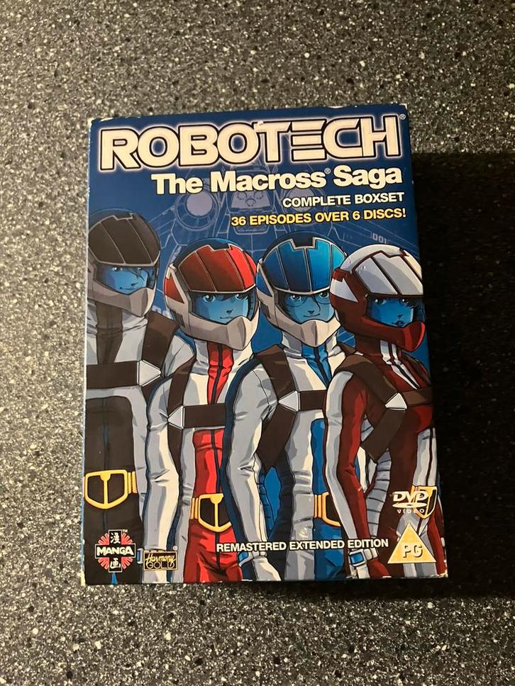 Robotech - Macross Saga The Complete Collection 6-Disc Box, Cd's en Dvd's, Dvd's | Tekenfilms en Animatie, Boxset, Vanaf 12 jaar