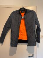 Mads Nørgaard tussenjas  blauw  Maat m, Ophalen of Verzenden, Zo goed als nieuw, Maat 52/54 (L), Blauw