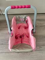 Baby Born maxi cosi, Kinderen en Baby's, Speelgoed | Poppen, Gebruikt, Ophalen of Verzenden, Babypop