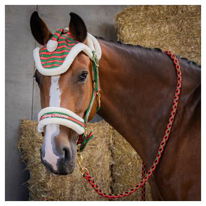 Harry’s horse kerst halsterset met oornet nieuw, Dieren en Toebehoren, Ophalen of Verzenden, Nieuw, Overige soorten