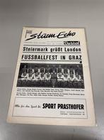 voetbal gids - 1970/71 Sturm Graz V Arsenal. Fairs Cup, Ophalen of Verzenden, Zo goed als nieuw, Buitenlandse clubs, Poster, Plaatje of Sticker