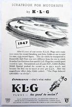 9 vintage reclames bougies 58-77 Champion KLG motor bougie, Verzamelen, Merken en Reclamevoorwerpen, Verzenden, Gebruikt, Overige typen