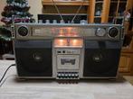 Crown CSC-980L —  vintage cassettedeck boombox, Ophalen, Zo goed als nieuw, Radio