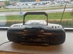 Radio, CD speler met dubbele cassette merk Cosmel, Audio, Tv en Foto, Radio's, Ophalen of Verzenden, Gebruikt, Overige typen, Met cd-speler