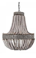 Ibiza style kralenlamp, Ophalen, Zo goed als nieuw, Minder dan 50 cm