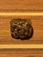 Piet piet ring met diamanten 18k goud, Ophalen of Verzenden, Goud, Ring