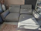 Grijze 2,5 zits elektrische relaxbank, Huis en Inrichting, Ophalen, Zo goed als nieuw, Metaal, Modern