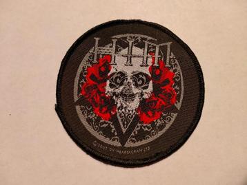 HIM 2007 ronde logo patch embleem gothic metal rock  beschikbaar voor biedingen