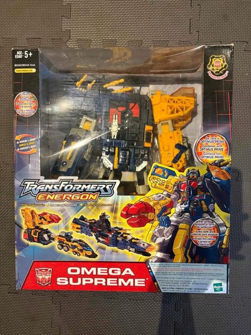 TRANSFORMERS - Omega Supreme Energon (Supreme Class) 2003, Verzamelen, Transformers, Zo goed als nieuw, Overige generaties, Autobots