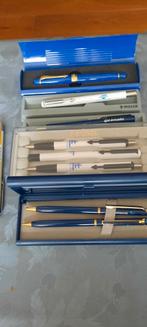 Diverse pennen met logo. Postbank telegraaf Jan de Rijk, Pennenset, Parker, Ophalen of Verzenden, Zo goed als nieuw