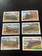 Serie Vietnam treinen, Postzegels en Munten, Ophalen of Verzenden, Zuidoost-Azië