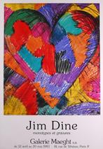 Jim Dine - Heart - Expositie Affiche 1983, Antiek en Kunst, Kunst | Litho's en Zeefdrukken, Ophalen of Verzenden