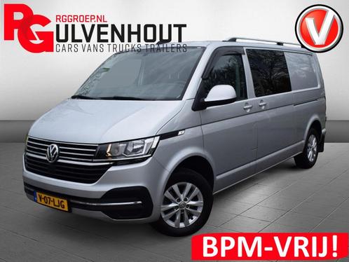 Volkswagen Transporter 2.0 TDI L2H1 DC DUBBEL CABINE AUTOMAA, Auto's, Bestelauto's, Bedrijf, ABS, Achteruitrijcamera, Airbags