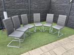 6 Grijze Eetkamerstoelen, Ophalen