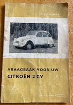 Vraagbaak Citroën 2CV, Auto diversen, Ophalen of Verzenden