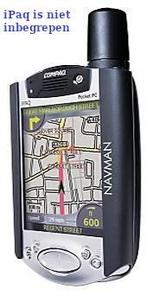 NavMan 3400 Voice GPS antenne + software in originele doos, Ophalen of Verzenden, Gebruikt