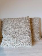 Beige boucle kussens | Nieuw, Ophalen, Nieuw, Beige, Vierkant