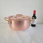 Eenhoorn wegro Dikwandige koperen horeca pan hapjespan, Huis en Inrichting, Ophalen of Verzenden, Gebruikt, Rvs, Koekenpan of Braadpan