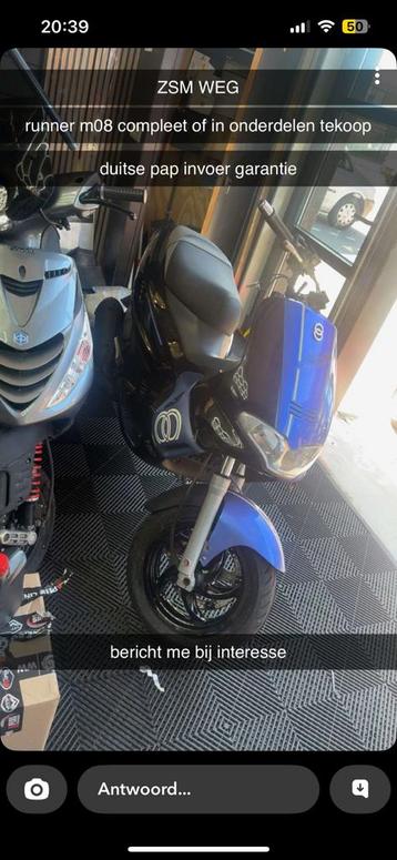 GILERA runner m08 DD beschikbaar voor biedingen