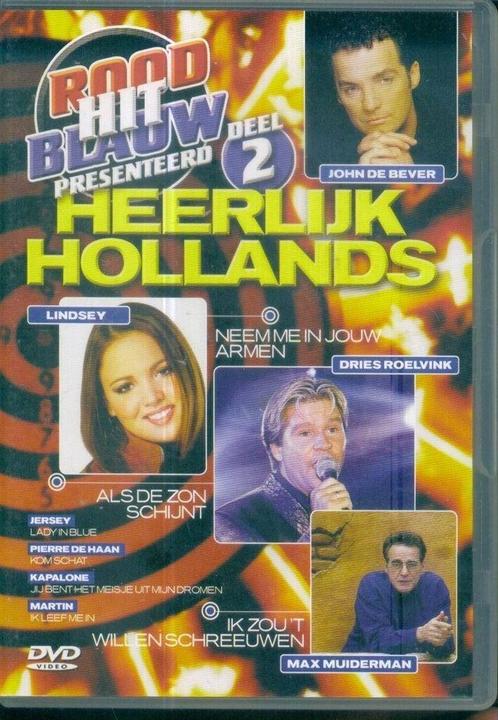 DVD van Heerlijk Hollands deel 2, Cd's en Dvd's, Dvd's | Muziek en Concerten, Nieuw in verpakking, Muziek en Concerten, Alle leeftijden