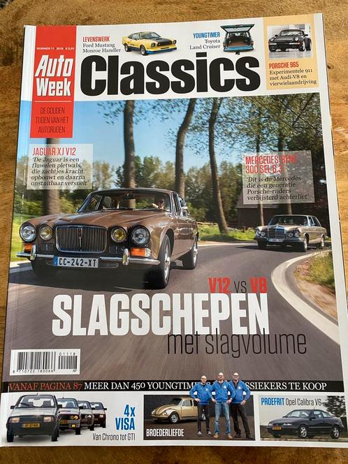 AutoWeek Classics 2018 - Jaguar, Mercedes, Ford, Porsche, Boeken, Auto's | Folders en Tijdschriften, Zo goed als nieuw, Algemeen