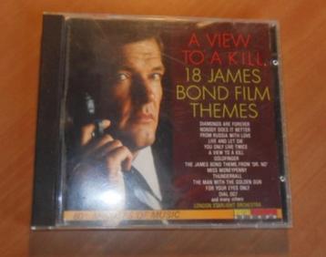 Cd A view to a kill. 18 James Bond film themes. beschikbaar voor biedingen