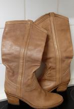 vero cuoio lederen laarzen 37, Kleding | Dames, Schoenen, Ophalen of Verzenden, Zo goed als nieuw, Beige, Hoge laarzen