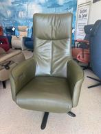 Twice relax fauteuil relaxstoel gratis bezorgd/ garantie, Ophalen of Verzenden, Gebruikt, Leer