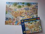 Jan van Haasteren legpuzzel de Oase 1000 stukjes, Ophalen of Verzenden, 500 t/m 1500 stukjes, Zo goed als nieuw, Legpuzzel