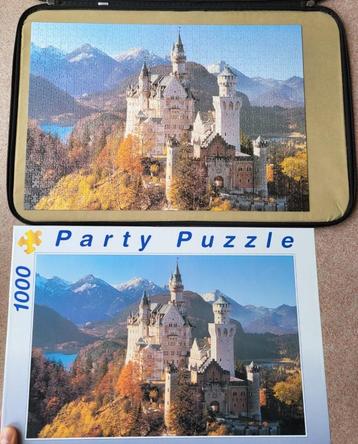 Legpuzzel kasteel Neuschwanstein - 1000 stukjes  beschikbaar voor biedingen