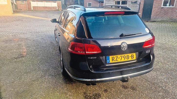 Volkswagen Passat 2.0 TDI 103KW Variant DSG 2012 Zwart, Auto's, Volkswagen, Bedrijf, Passat, Adaptive Cruise Control, Bochtverlichting