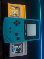 Gameboy color met pokemon Yellow & Silver, Spelcomputers en Games, Spelcomputers | Nintendo Game Boy, Ophalen, Zo goed als nieuw