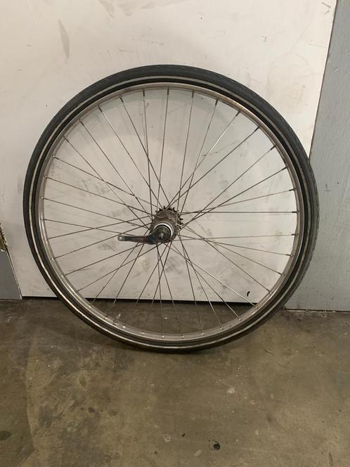 achterwielen 28 inch met terugtraprem en 3 versnellingen, Fietsen en Brommers, Fietsonderdelen, Gebruikt, Racefiets, Frame, Ophalen of Verzenden