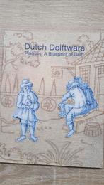 Dutch Delftware - Plaques: a blueprint of Delft, Ophalen of Verzenden, Zo goed als nieuw