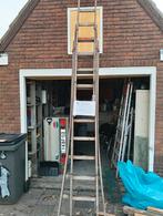 excellent driedelige 3x10 sports schilderladder, Doe-het-zelf en Verbouw, Ladders en Trappen, Ophalen, Gebruikt, 4 meter of meer
